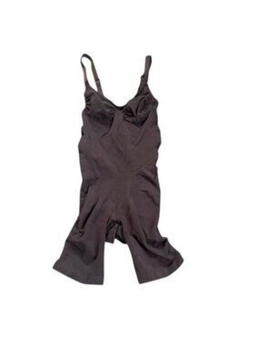 NWOT SKIMS Mid Thigh Bodysuit Cocoa Brown Small (US 4-6) Seamless Sculpt MSRP 74